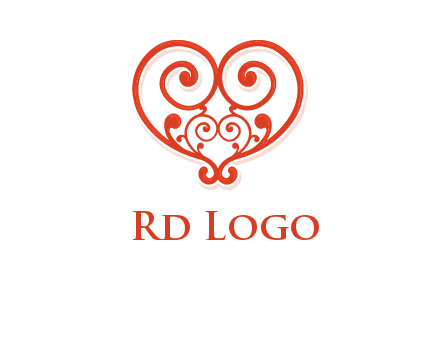 heart matchmaking logo design