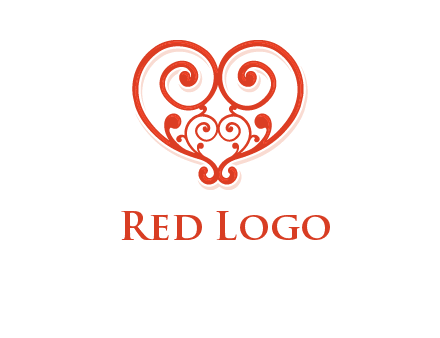 heart matchmaking logo design