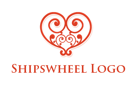 heart matchmaking logo design