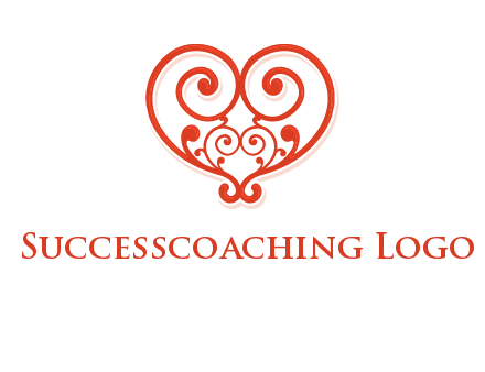 heart matchmaking logo design