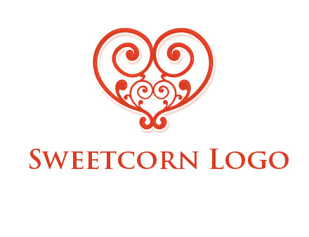 heart matchmaking logo design