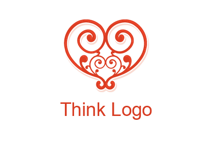 heart matchmaking logo design