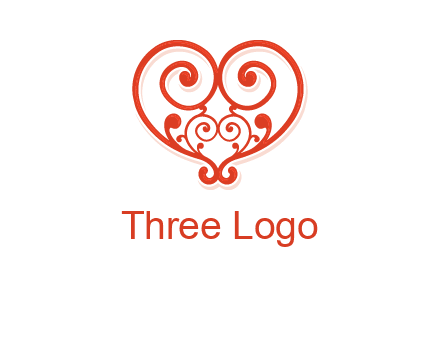 heart matchmaking logo design