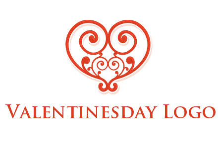 heart matchmaking logo design