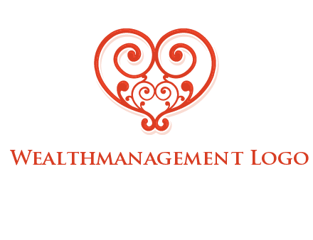 heart matchmaking logo design