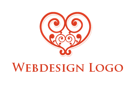 heart matchmaking logo design