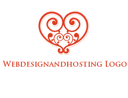 heart matchmaking logo design