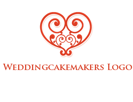 heart matchmaking logo design