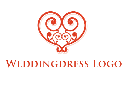 heart matchmaking logo design