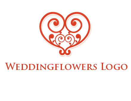 heart matchmaking logo design