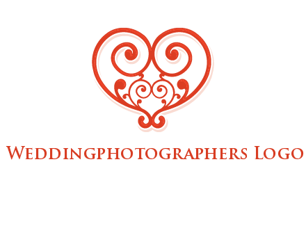 heart matchmaking logo design