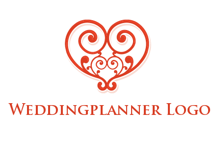 heart matchmaking logo design