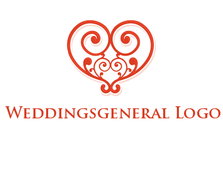 heart matchmaking logo design