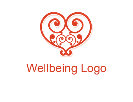 heart matchmaking logo design