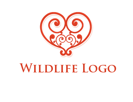 heart matchmaking logo design
