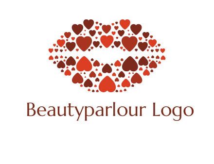 hearts on lips logo