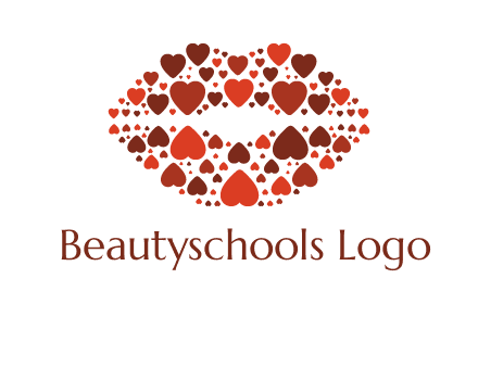 hearts on lips logo
