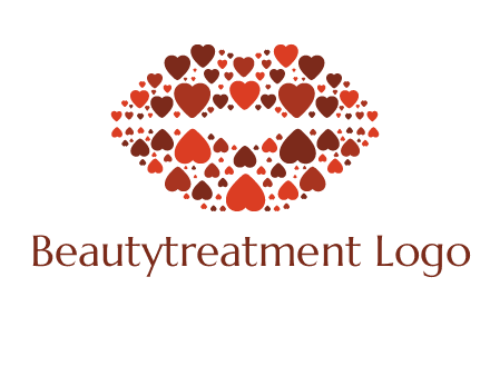 hearts on lips logo