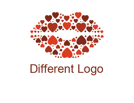 hearts on lips logo