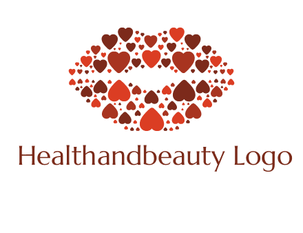 hearts on lips logo