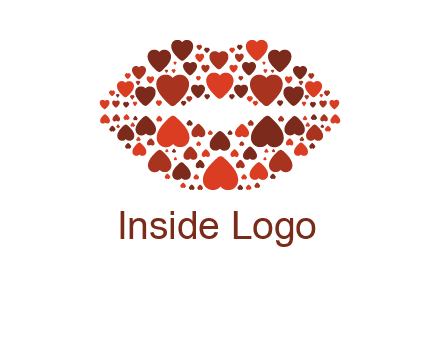 hearts on lips logo
