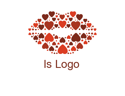 hearts on lips logo