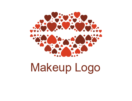 hearts on lips logo