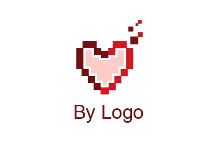heart pixel icon