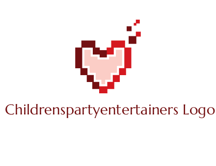 heart pixel icon