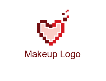 heart pixel icon