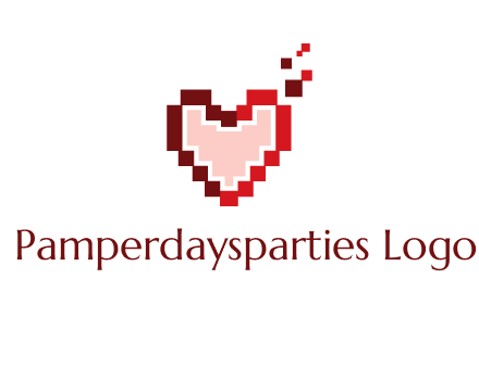 heart pixel icon