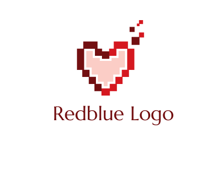 heart pixel icon