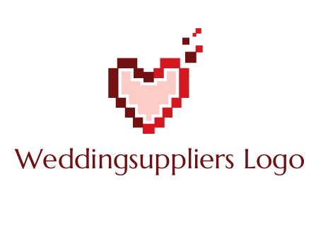 heart pixel icon