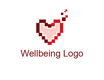 heart pixel icon