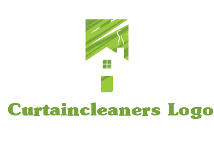 house in a rectangle logo