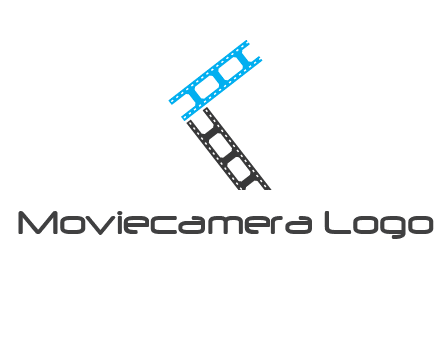 letter K with film strips