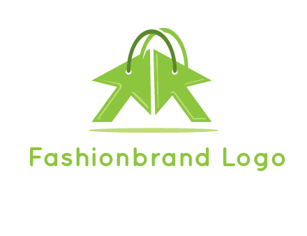 two arrows with bag handle symbol