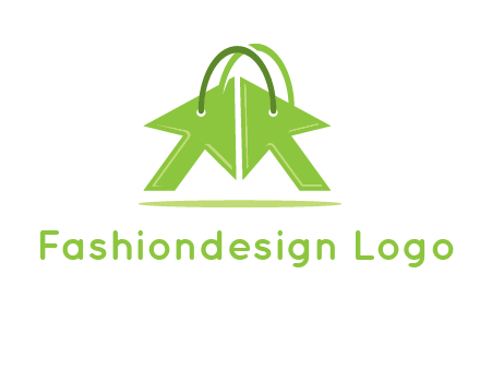 two arrows with bag handle symbol