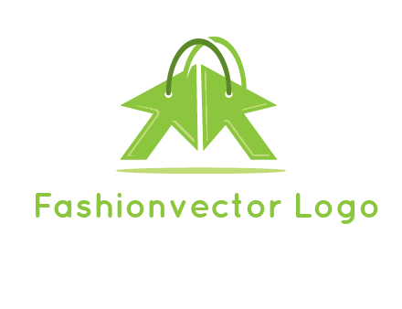 two arrows with bag handle symbol