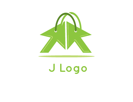 two arrows with bag handle symbol