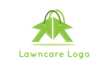 two arrows with bag handle symbol
