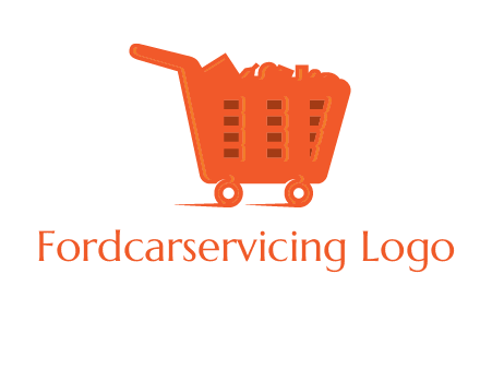 shopping trolley logo