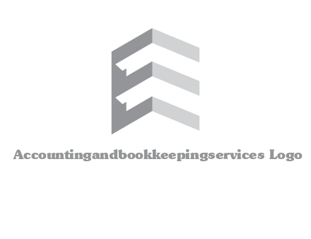 letter E in building