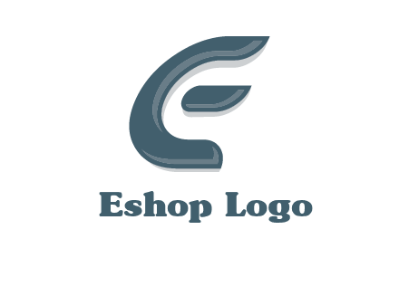 letter E icon