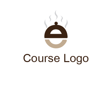 letter E with cloche