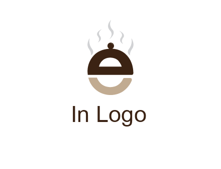 letter E with cloche