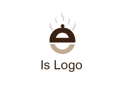 letter E with cloche