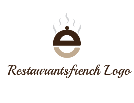 letter E with cloche