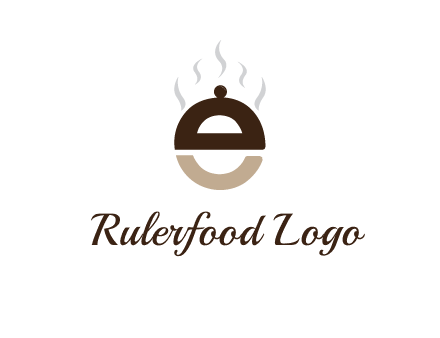 letter E with cloche