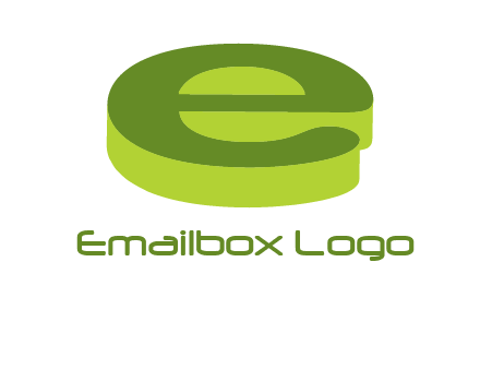 letter E in 3D